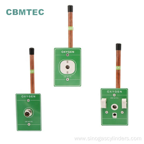 Medcial Oxygen Outlet Ohmeda type Terminal with Frame